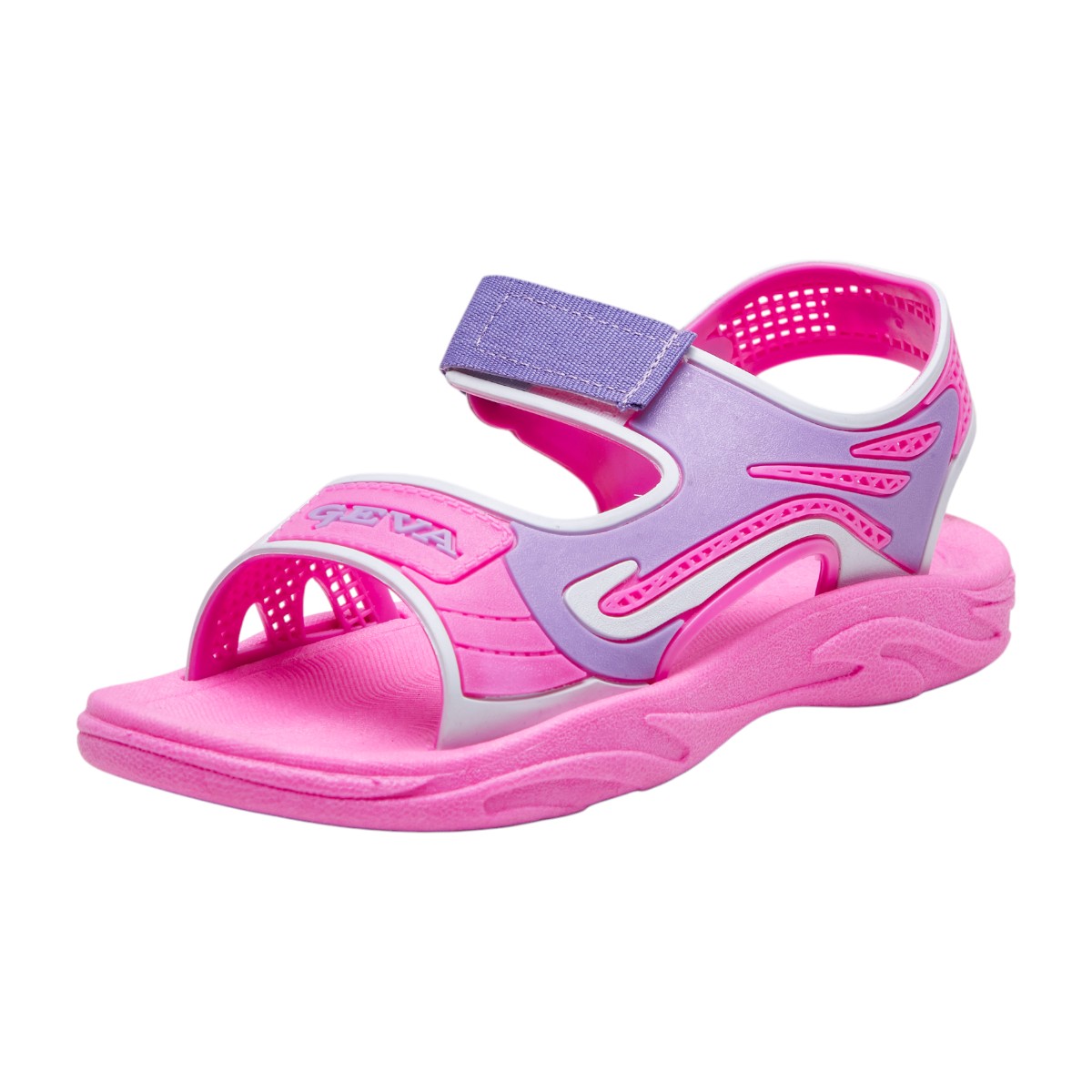 Foto 2 pulgar | Sandalias Calzado Watanabe Color Rosa Plástico Sporte Tobillo
