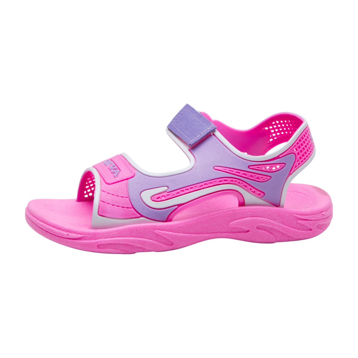 Foto 5 pulgar | Sandalias Calzado Watanabe Color Rosa Plástico Sporte Tobillo