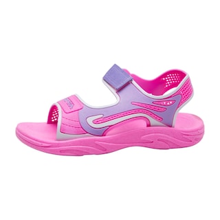 Foto 4 | Sandalias Calzado Watanabe Color Rosa Plástico Sporte Tobillo