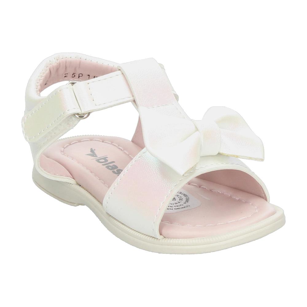 Foto 4 | Sandalias Blasito Blanco Para Niña T12-15 [bla136] Blanco