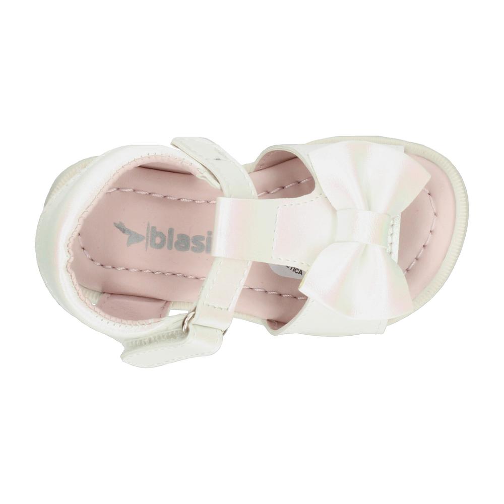 Foto 8 | Sandalias Blasito Blanco Para Niña T12-15 [bla136] Blanco
