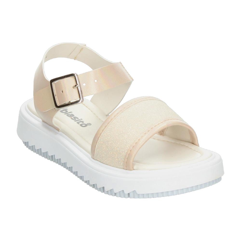 Foto 4 | Sandalias Blasito Dorado Para Niña T19-22 [bla150] Dorado