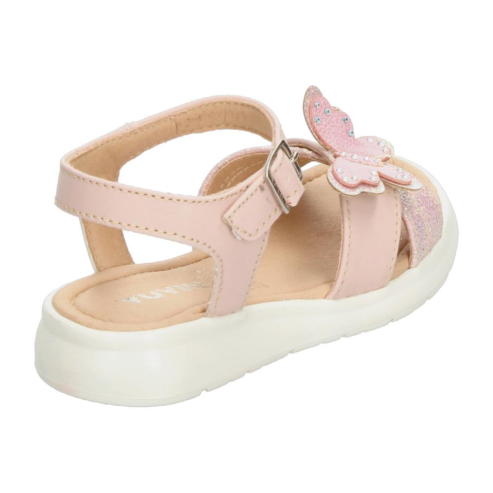 Foto 4 pulgar | Sandalias Yuyin Rosa Para Niña T15-18 [yuy558] Rosa