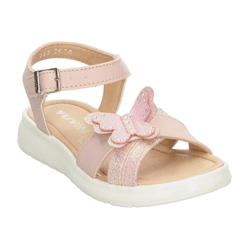 Foto 4 | Sandalias Yuyin Rosa Para Niña T15-18 [yuy558] Rosa
