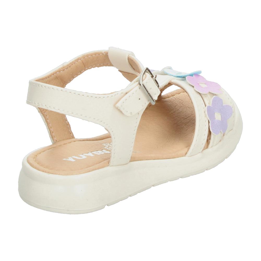 Foto 4 pulgar | Sandalias Yuyin Latte Para Niña T15-18 [yuy561] Beige