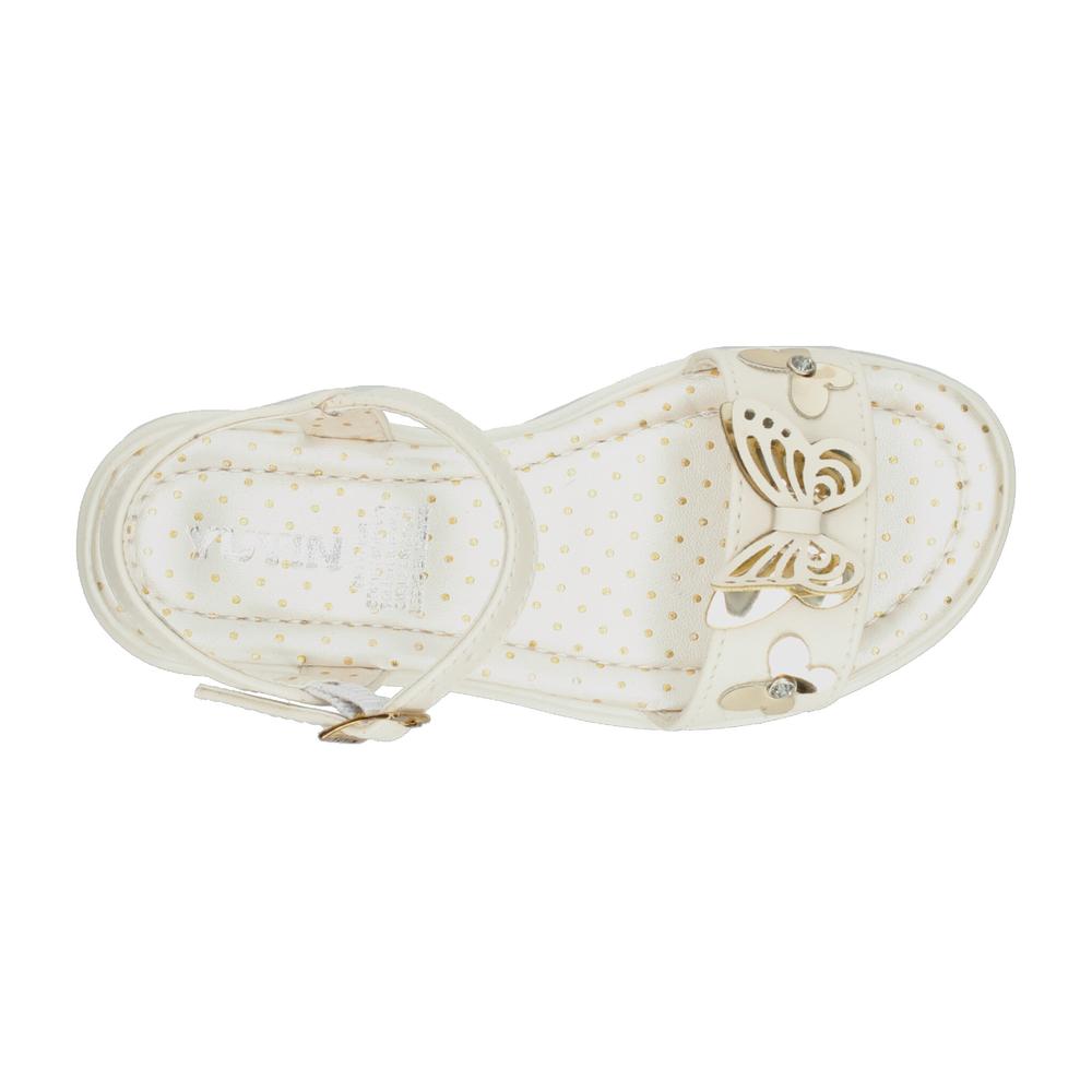 Foto 8 | Sandalias Yuyin Latte Para Niña T18-22 [yuy546] Beige