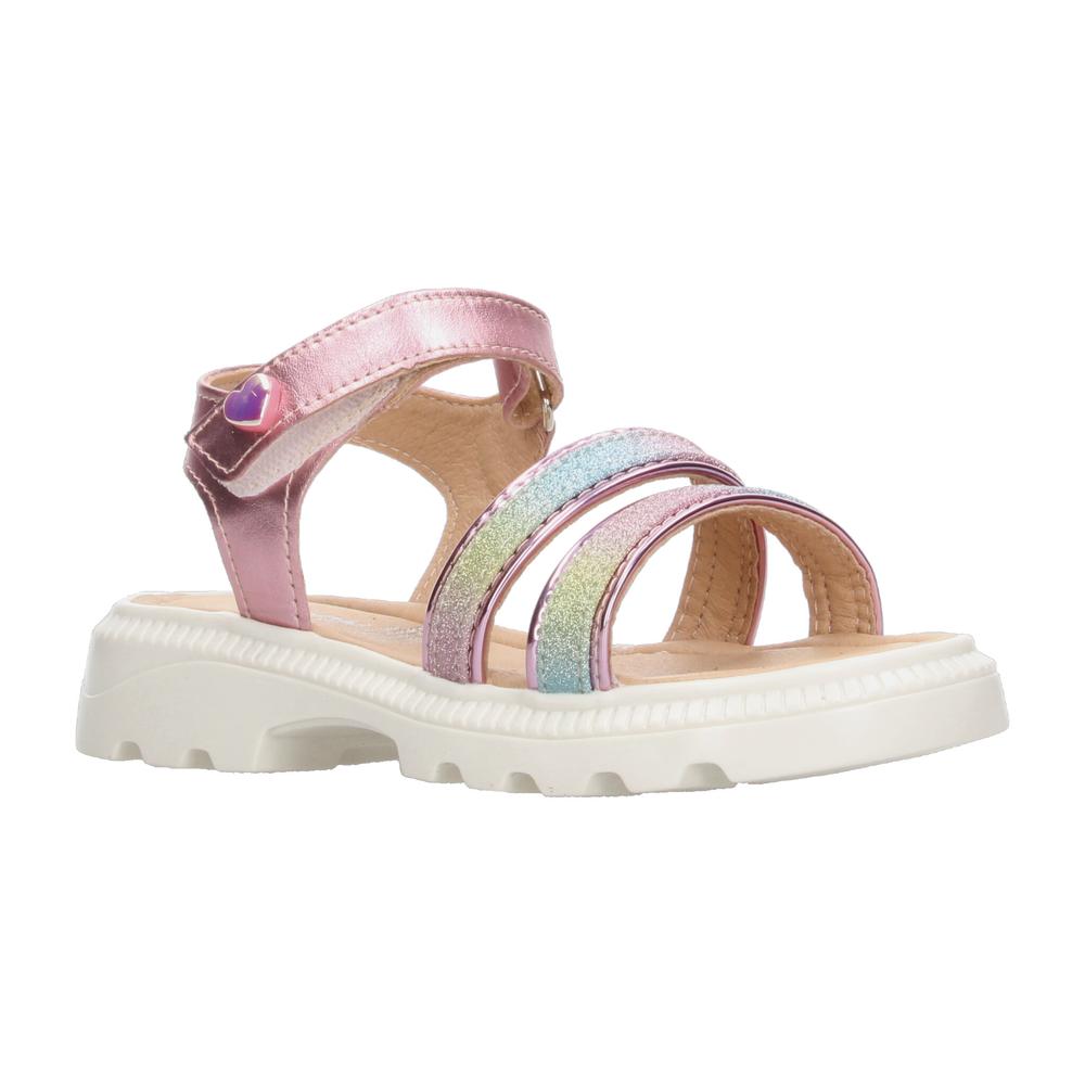 Foto 3 pulgar | Sandalias Yuyin Rosa Para Niña T18-22 [yuy562] Rosa