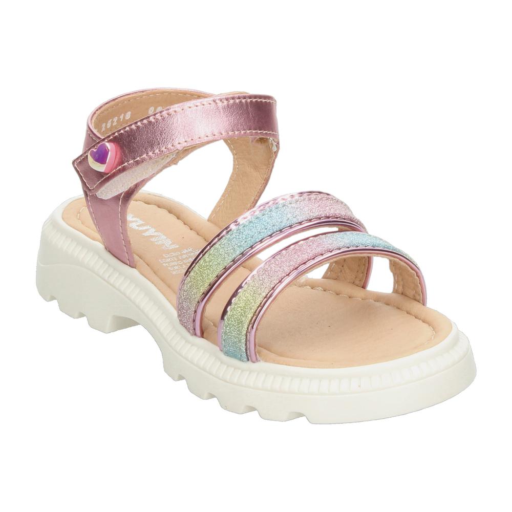 Foto 5 pulgar | Sandalias Yuyin Rosa Para Niña T18-22 [yuy562] Rosa