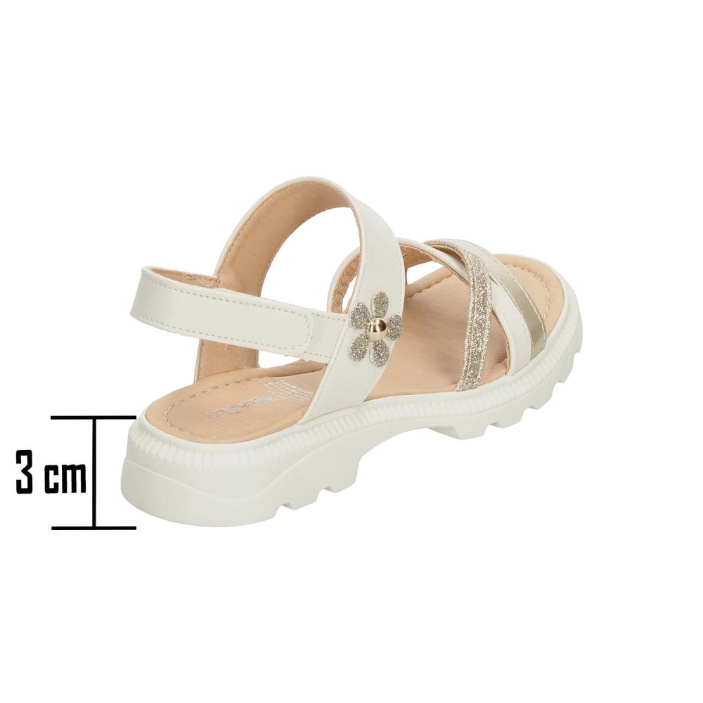 Foto 4 pulgar | Sandalias Yuyin Blanco Para Niña T22-26 [yuy564] Blanco