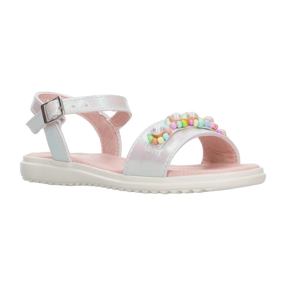 Foto 3 pulgar | Sandalias Yuyin Blanco Para Niña T18-22 [yuy551] Blanco