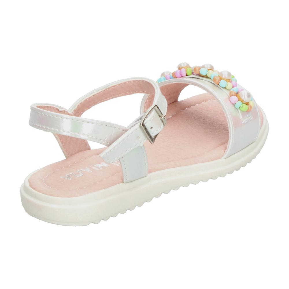 Foto 4 pulgar | Sandalias Yuyin Blanco Para Niña T18-22 [yuy551] Blanco