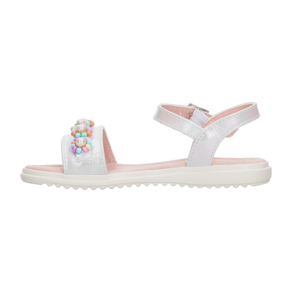 Foto 6 pulgar | Sandalias Yuyin Blanco Para Niña T18-22 [yuy551] Blanco