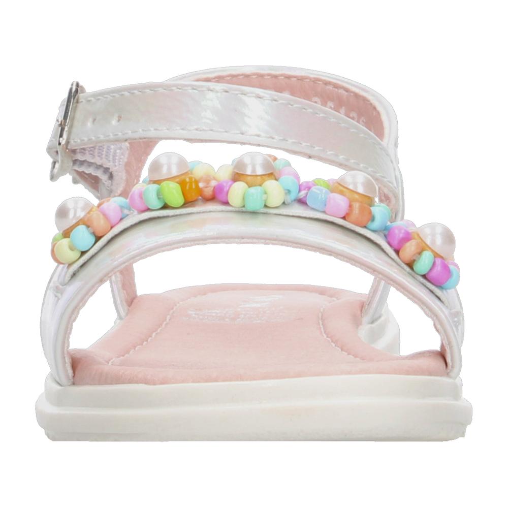 Foto 6 | Sandalias Yuyin Blanco Para Niña T18-22 [yuy551] Blanco