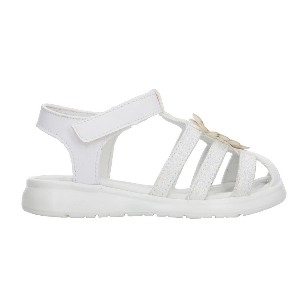Foto 2 pulgar | Sandalias Yuyin Blanco Para Niña T15-18 [yuy560] Blanco