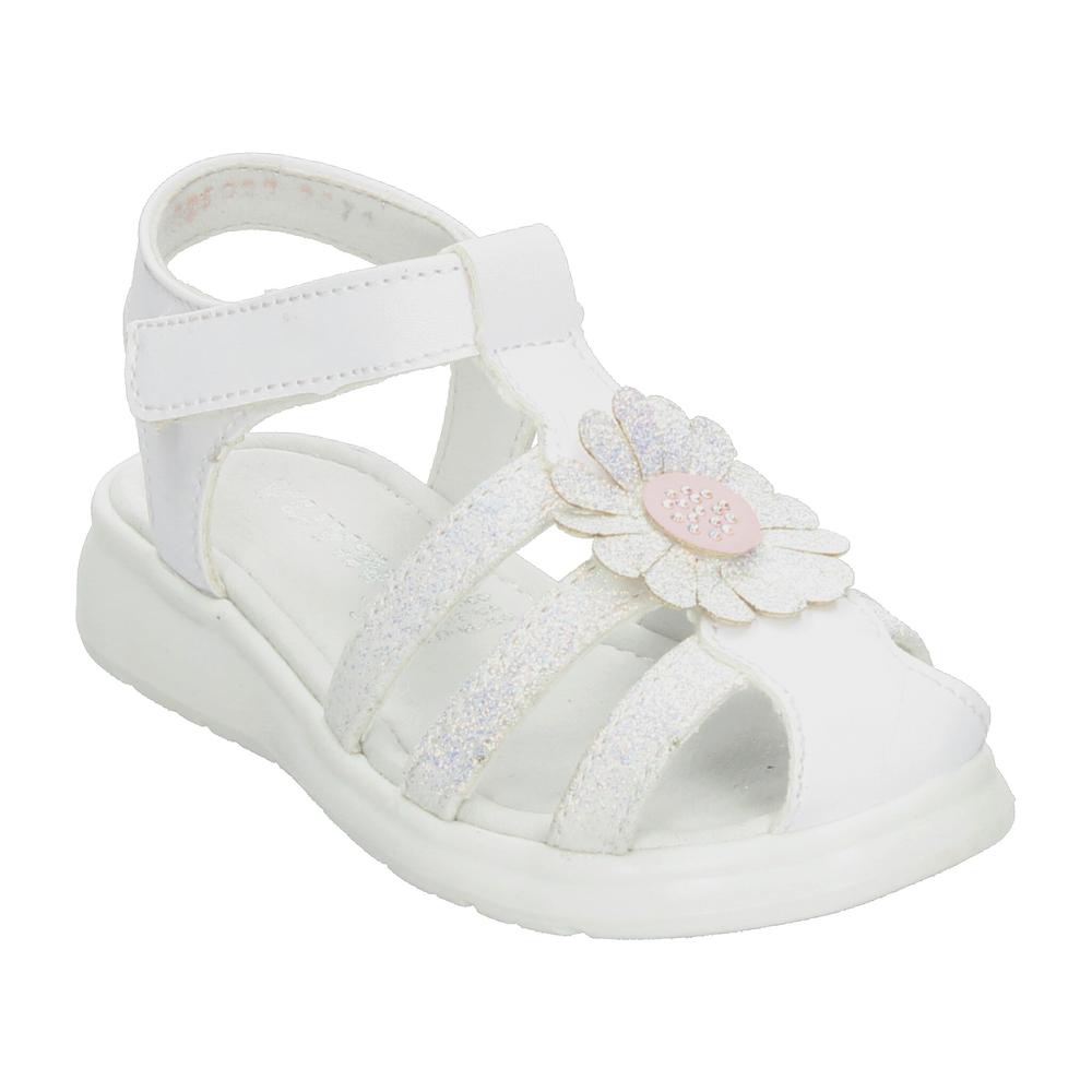 Foto 5 pulgar | Sandalias Yuyin Blanco Para Niña T15-18 [yuy560] Blanco