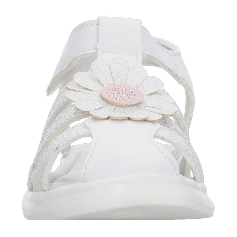 Foto 6 | Sandalias Yuyin Blanco Para Niña T15-18 [yuy560] Blanco