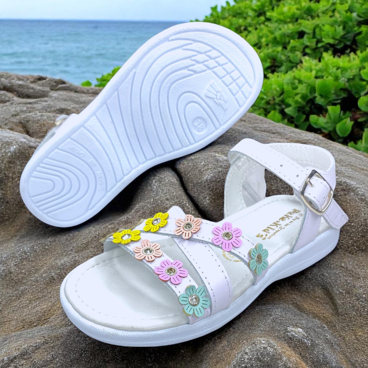 Foto 4 pulgar | Sandalias Trendy Para Niña, Huaraches Cómodos Y Divertidos