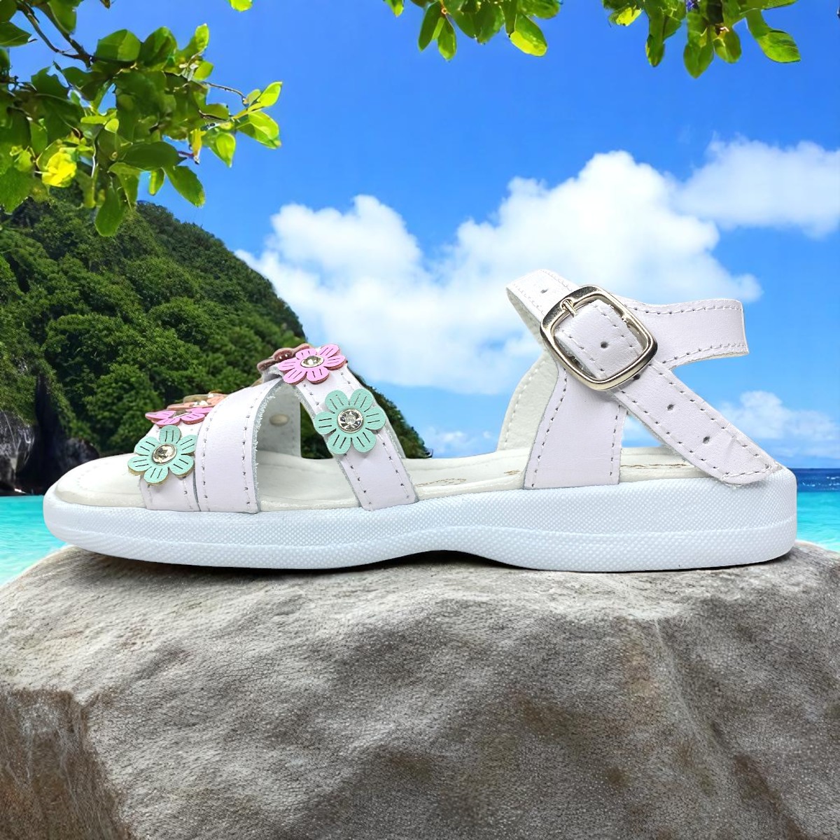 Foto 9 pulgar | Sandalias Trendy Para Niña, Huaraches Cómodos Y Divertidos