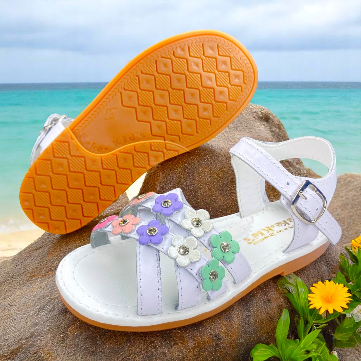 Foto 4 pulgar | Huaraches Para Niña Bonitos, Libres Para Imaginar Y Crear