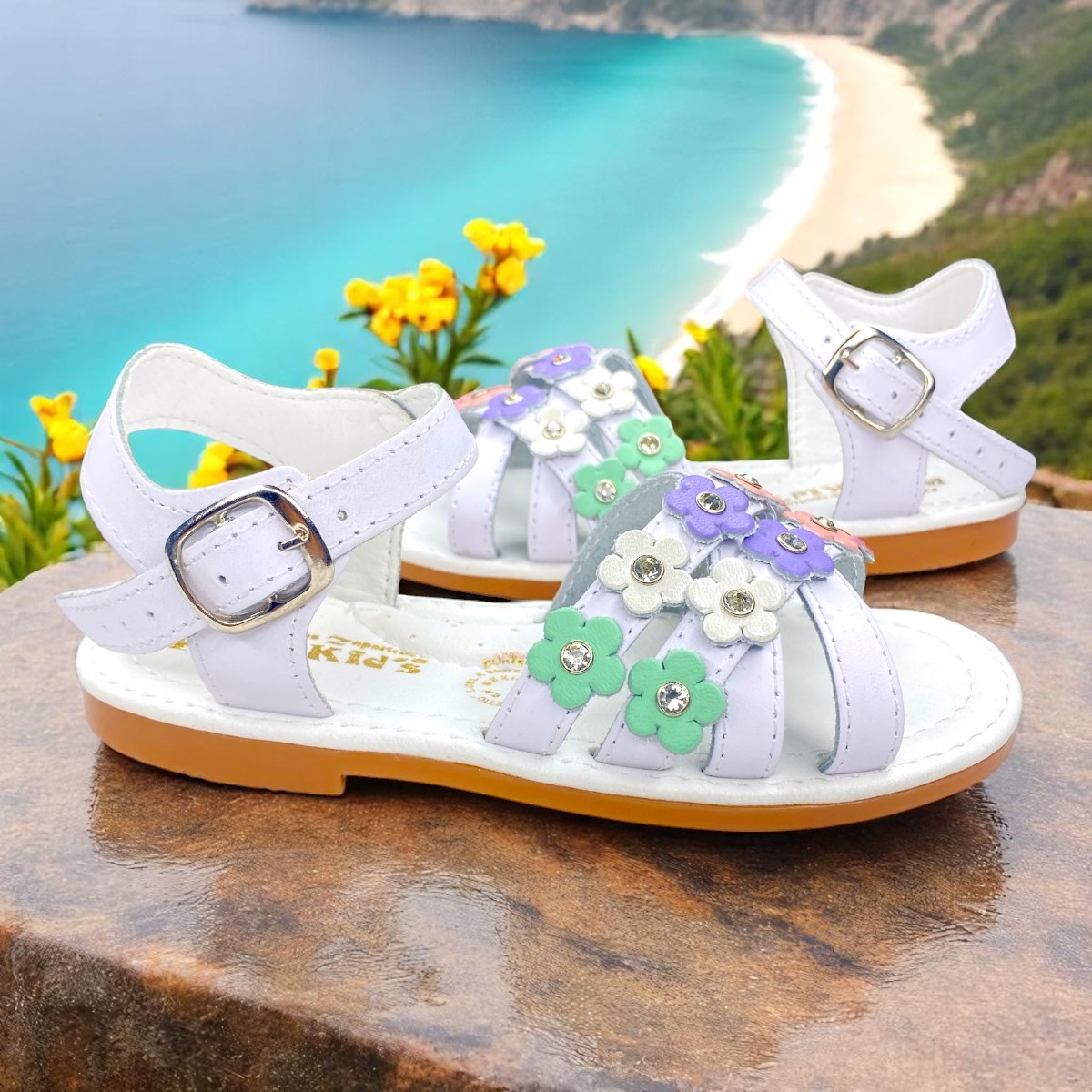 Foto 7 pulgar | Huaraches Para Niña Bonitos, Libres Para Imaginar Y Crear