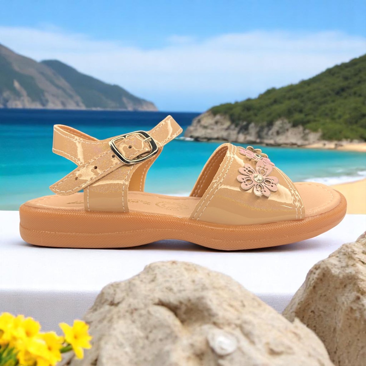 Foto 5 | Huaraches Para Niña, Listos Para Correr Y Brincar
