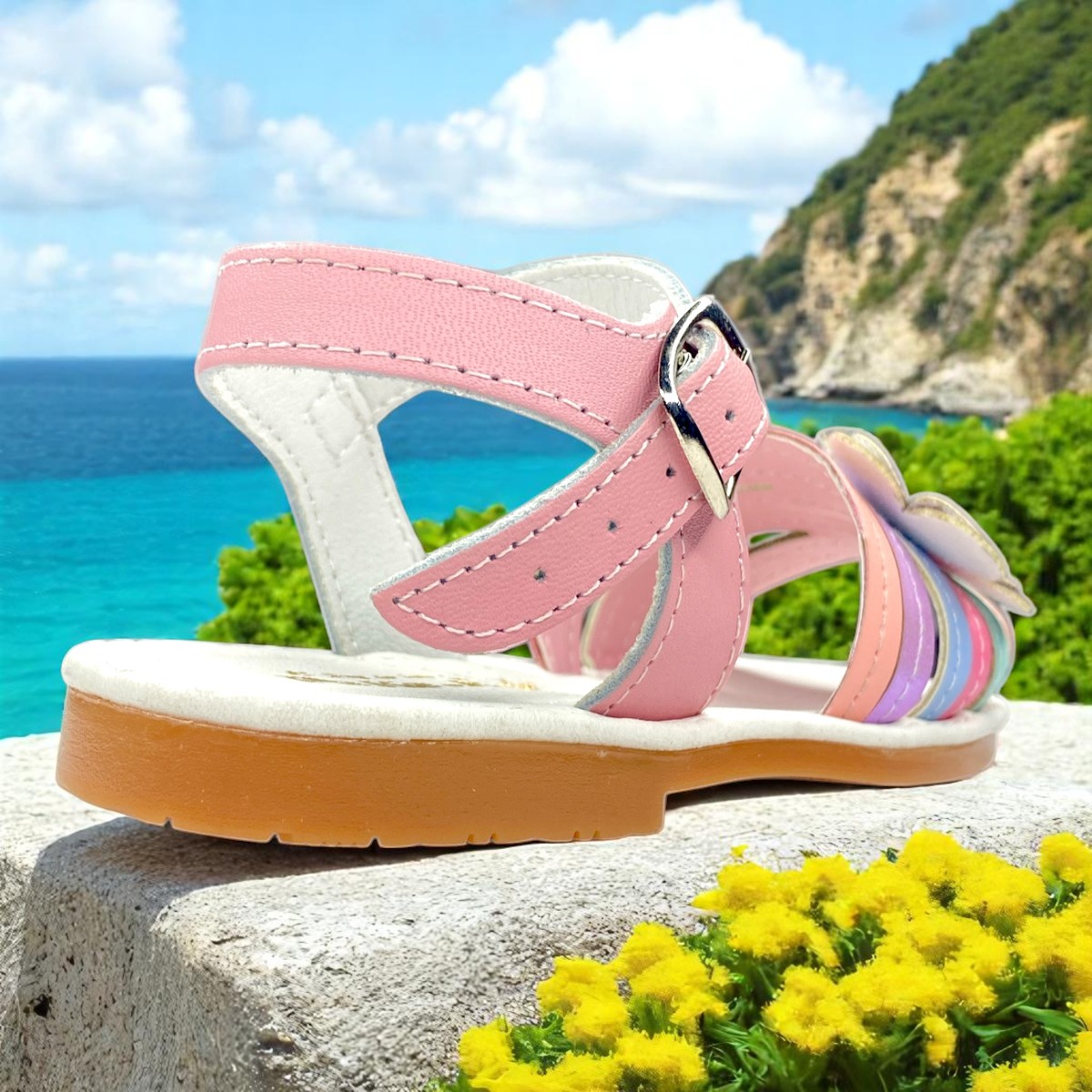 Foto 8 pulgar | Huaraches Amistosos Para Niñas Con Gran Imaginación Bonitos