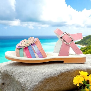 Foto 8 | Huaraches Amistosos Para Niñas Con Gran Imaginación Bonitos