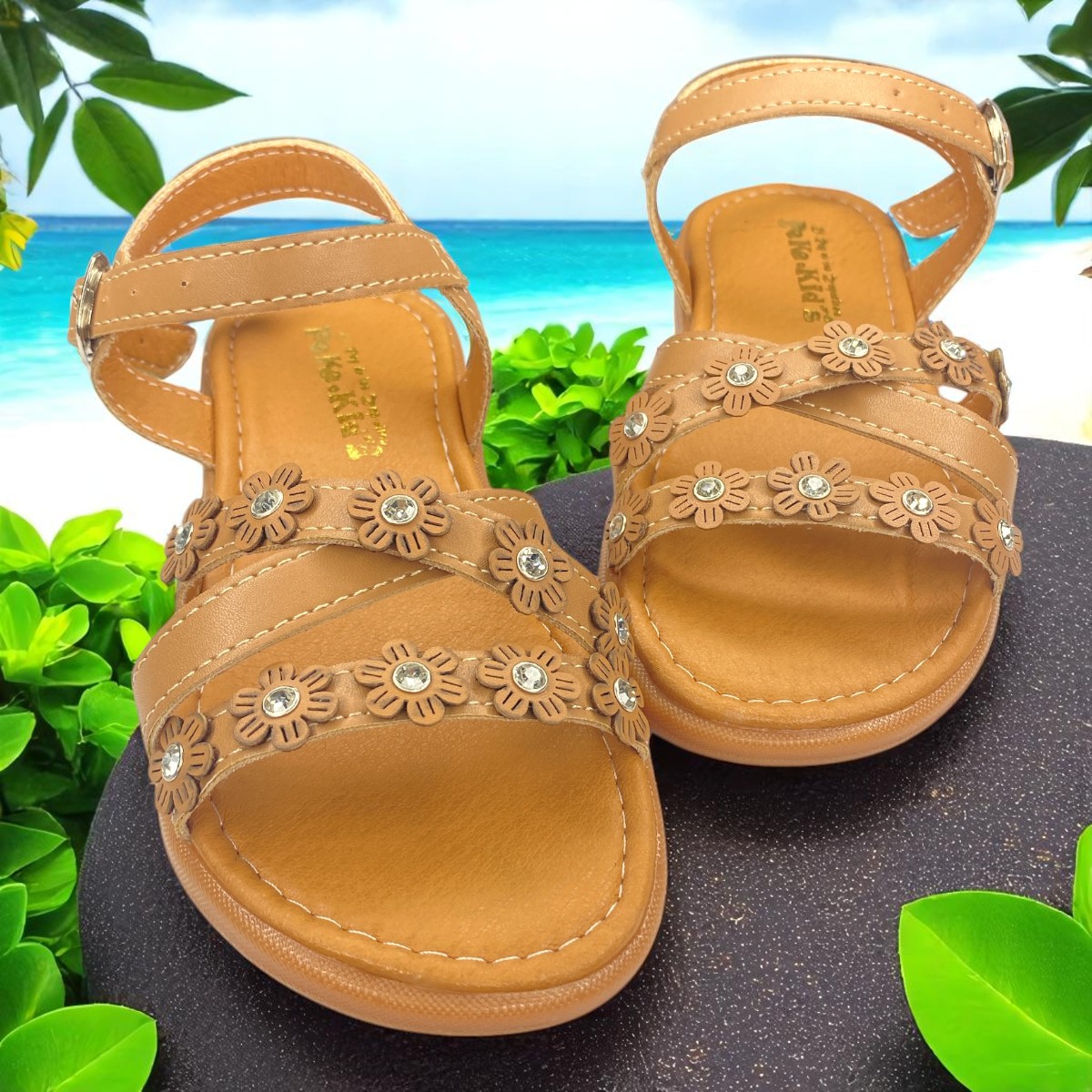 Foto 2 | Huaraches Para Niña, Brincar Y Correr Sin Límites Lindos