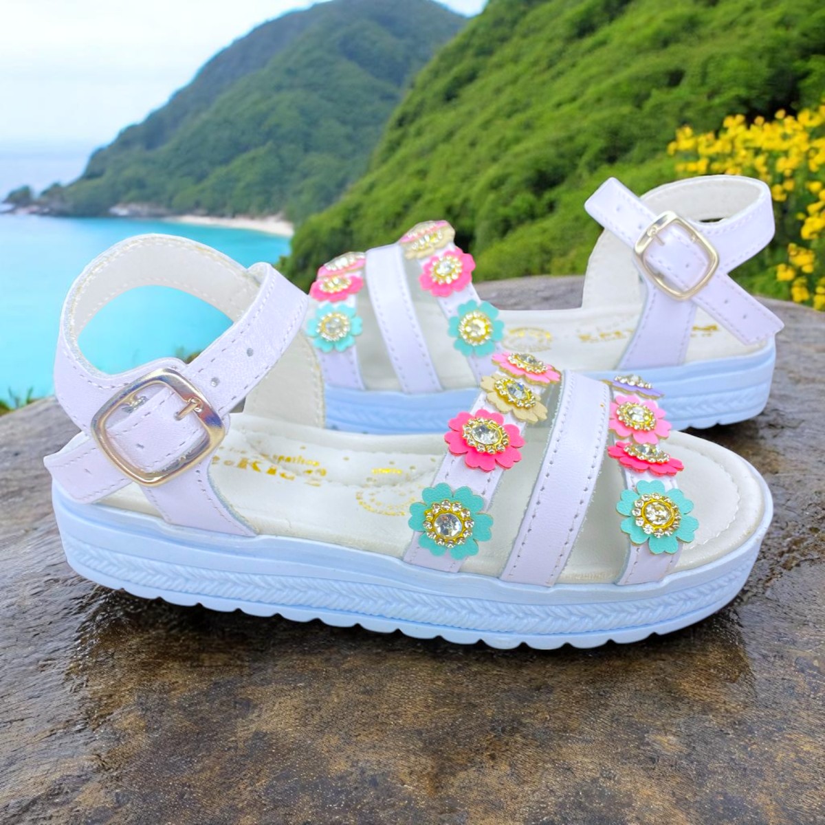 Foto 7 pulgar | Sandalias Para Niña, Perfectas Para Amistad Y Juego Lindos