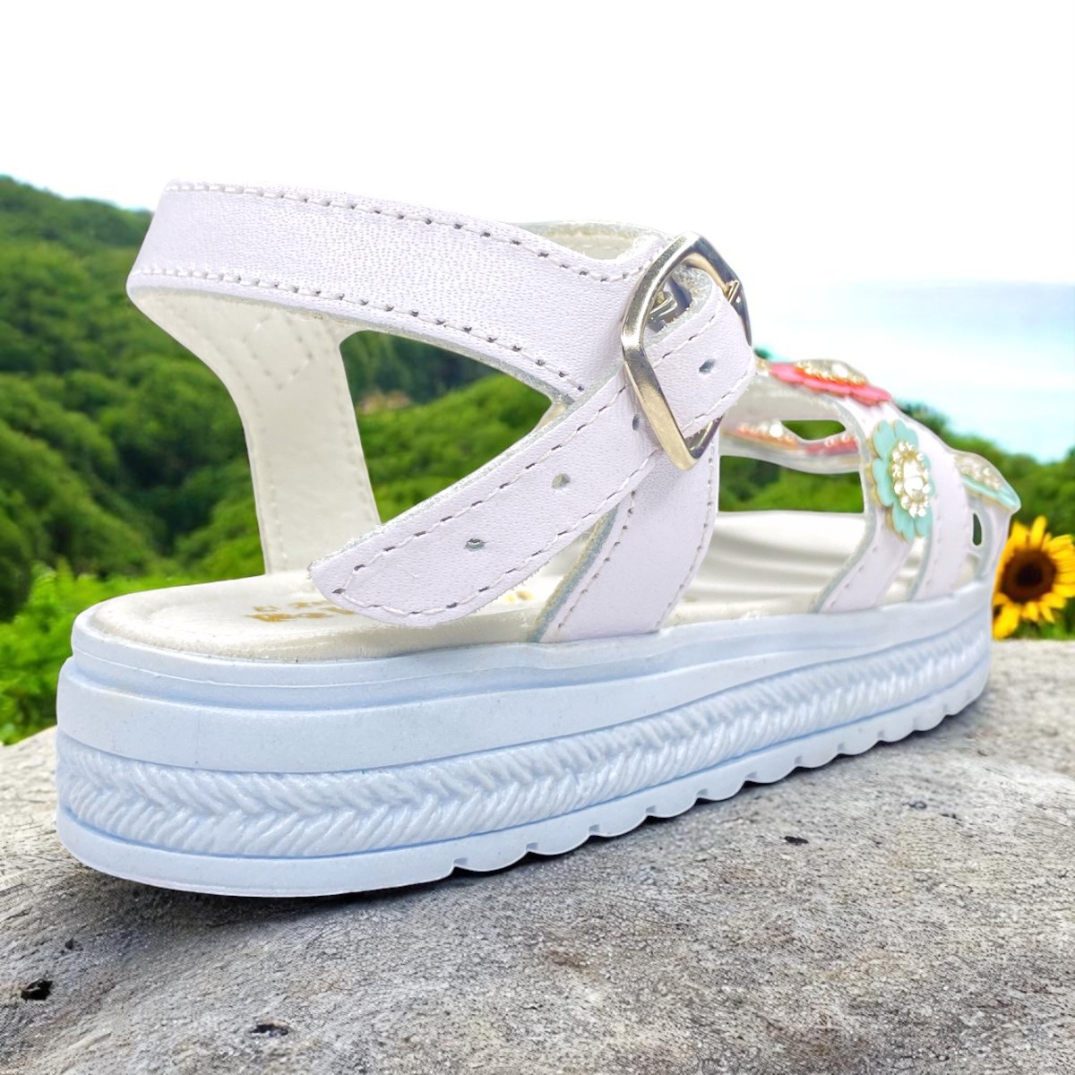 Foto 8 pulgar | Sandalias Para Niña, Perfectas Para Amistad Y Juego Lindos