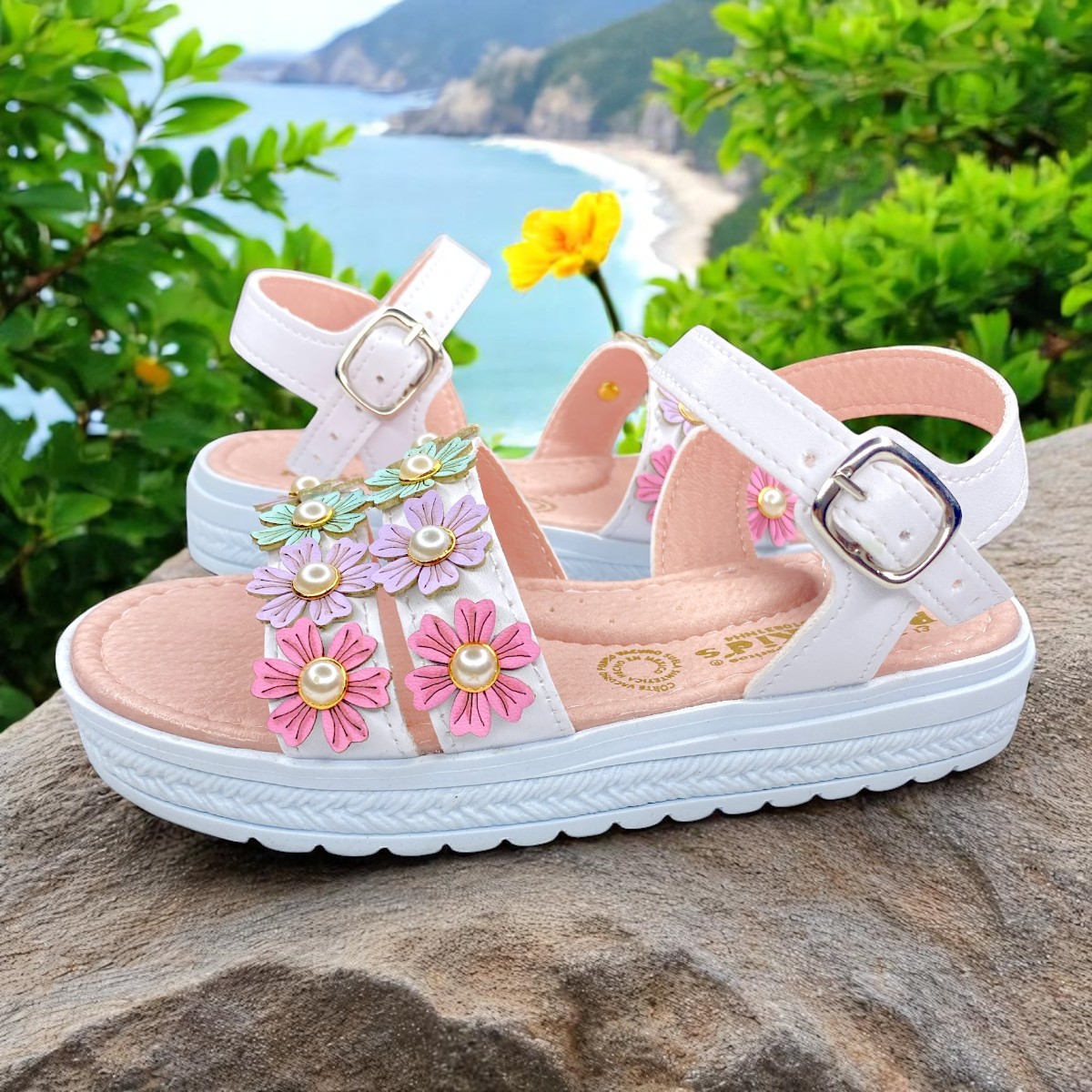 Foto 7 pulgar | Huaraches Infantil Para Niñas Curiosas Y Aventureras