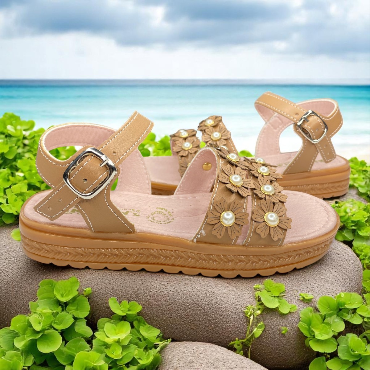 Foto 7 pulgar | Huaraches Modernos Para Niña, Ideales Para Jugar Con Moda