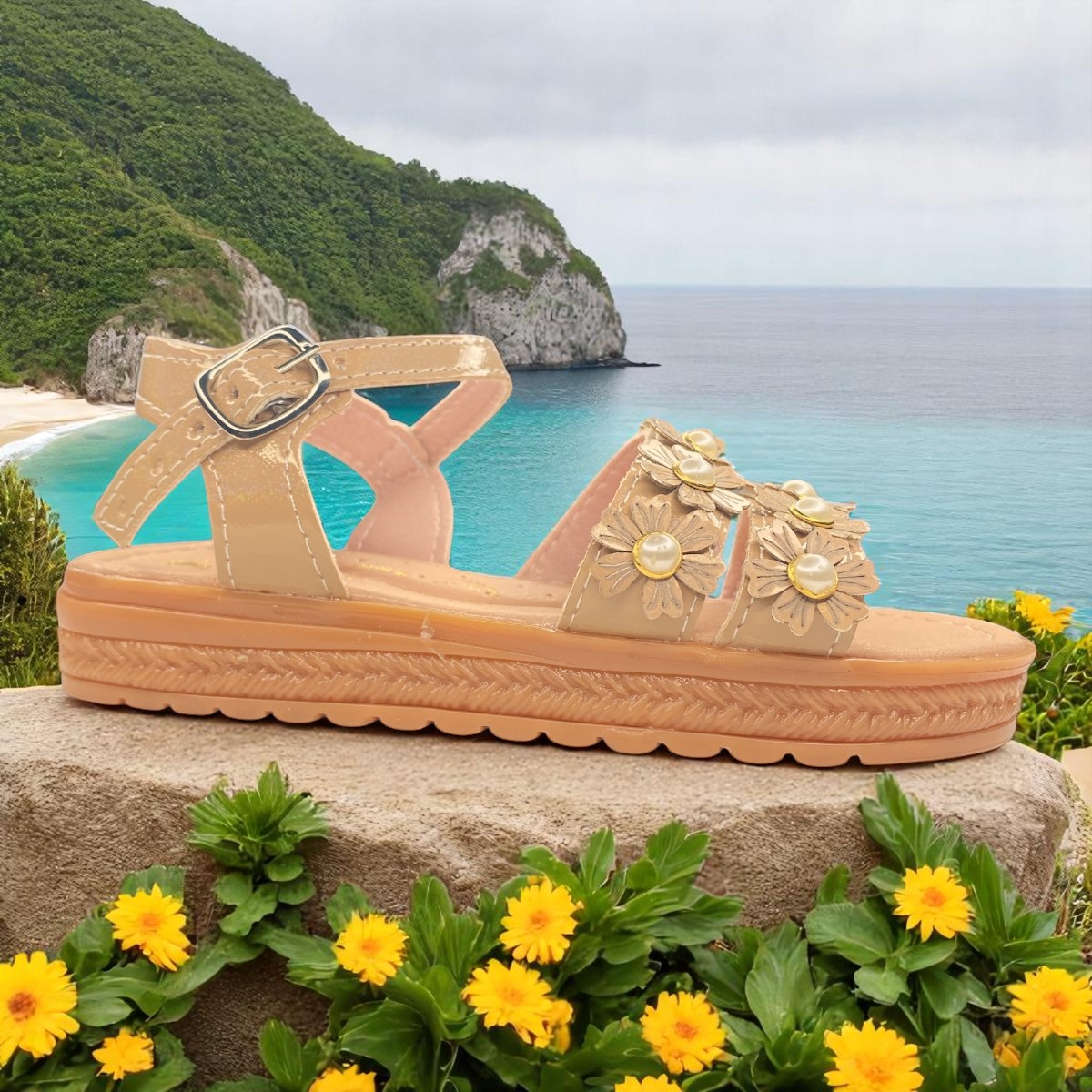 Foto 6 pulgar | Huaraches Para Niña, Amistosos Y Súper Cómodos