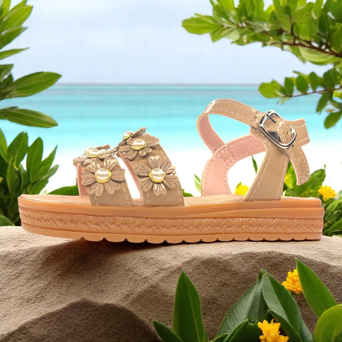 Foto 8 | Huaraches Para Niña, Amistosos Y Súper Cómodos