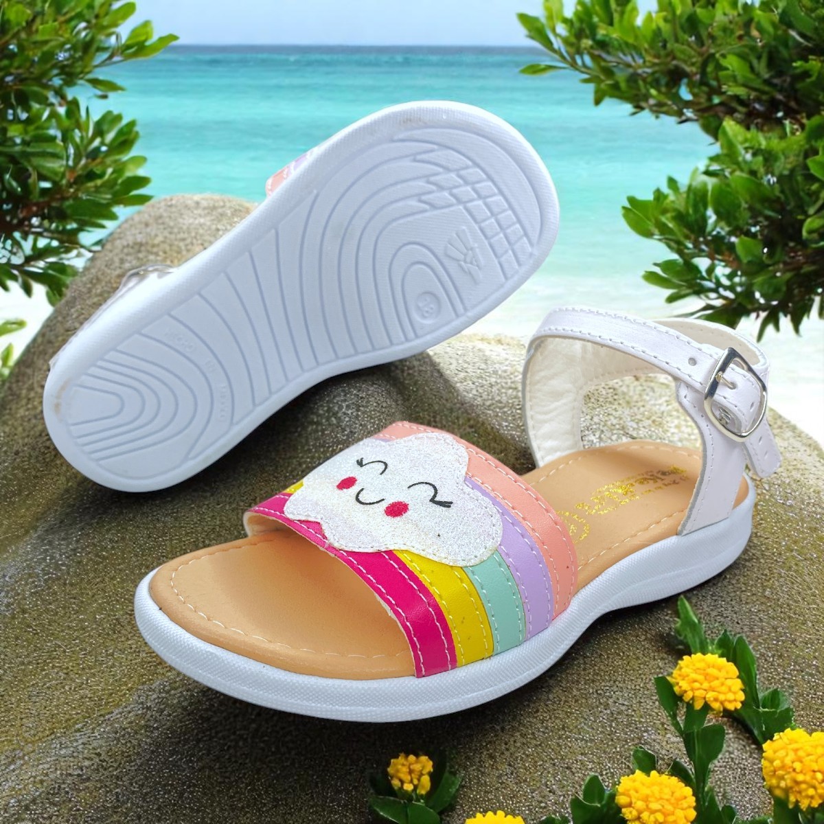 Foto 3 pulgar | Sandalias Para Niña, Comodidad Para Su Imaginación