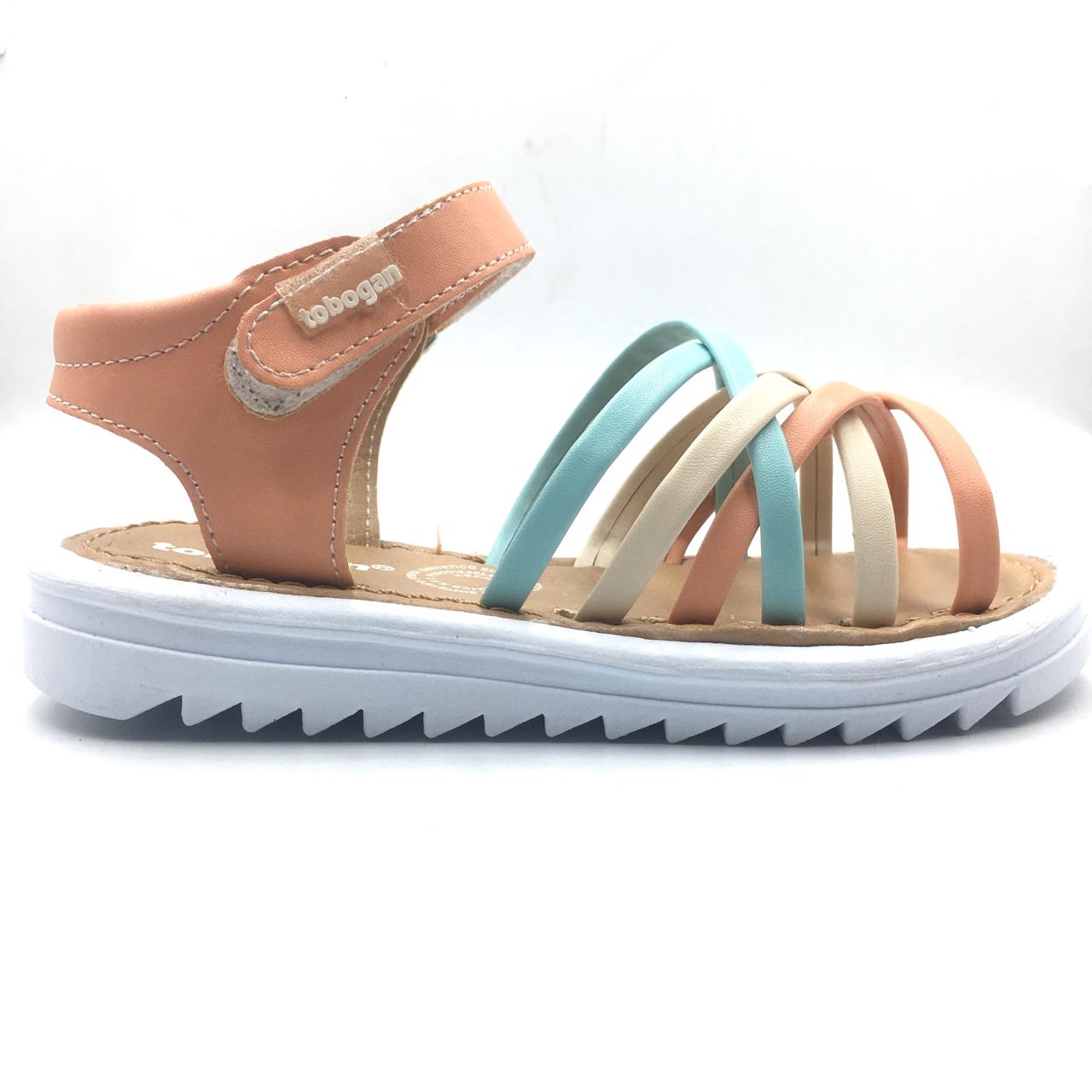 Foto 3 pulgar | Sandalia-huarache Niña Casual Combo Blanco-colores