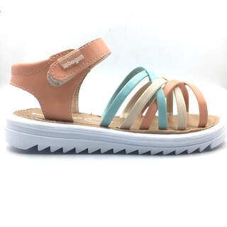 Foto 2 | Sandalia-huarache Niña Casual Combo Blanco-colores