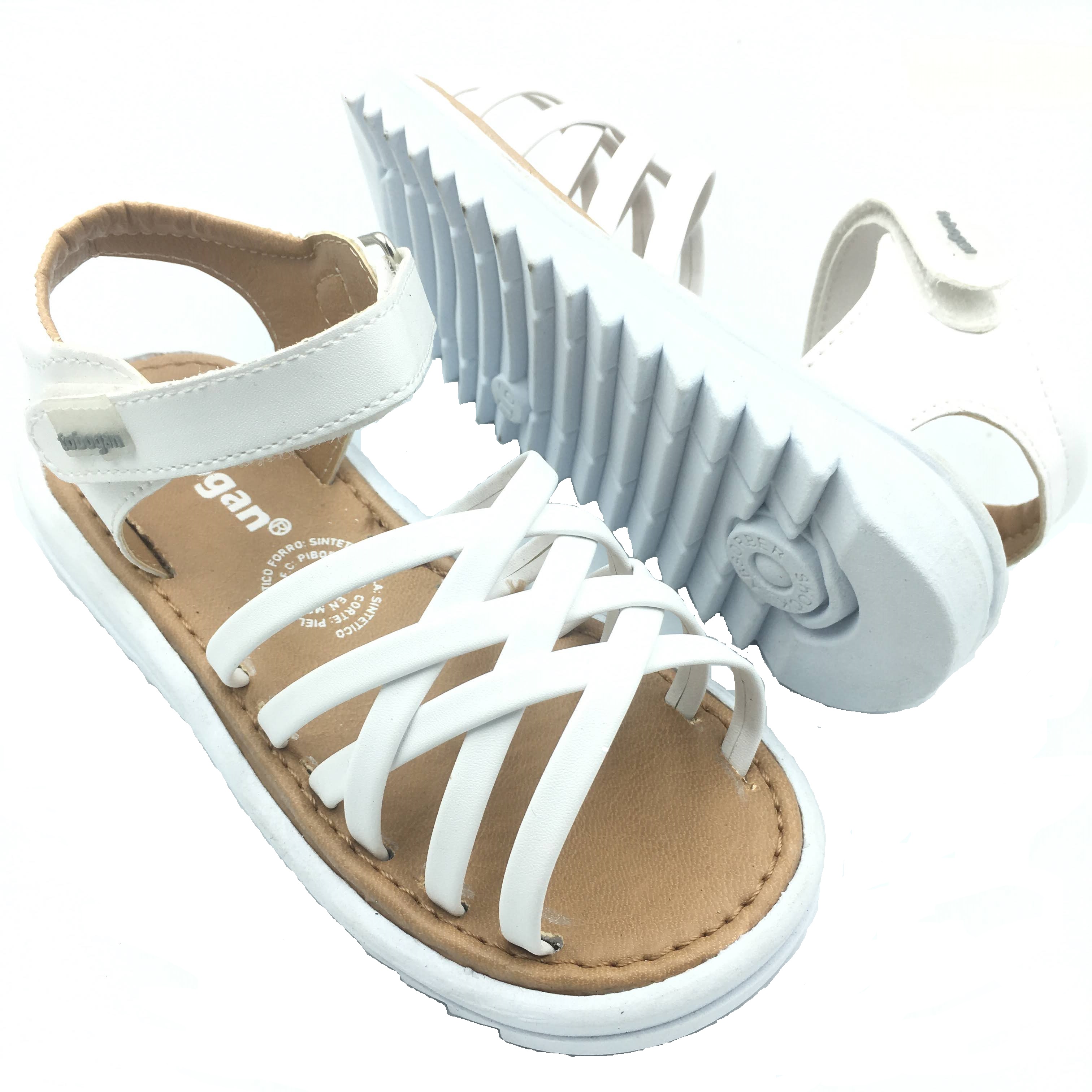 Foto 5 pulgar | Sandalia-huarache Niña Casual Combo Blanco-colores