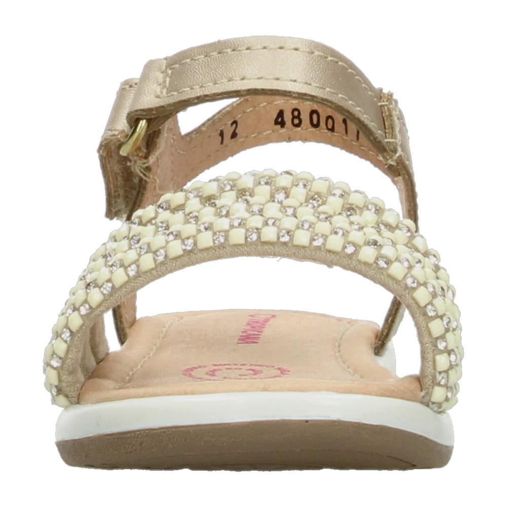 Foto 6 | Sandalias Tropicana Dorado Para Niña T12-15 [tro1536] Dorado