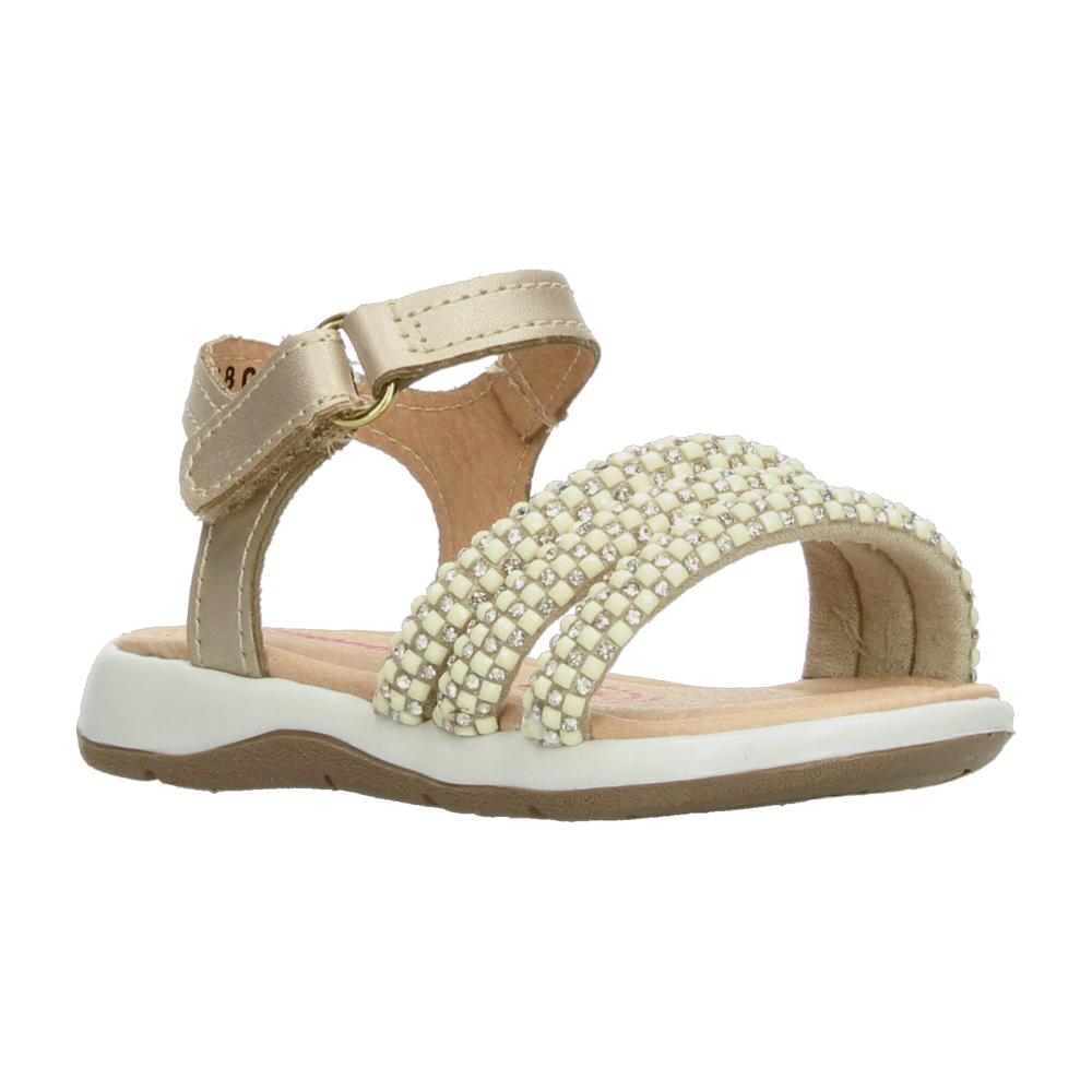 Foto 3 pulgar | Sandalias Tropicana Dorado Para Niña T15-18 [tro1537] Dorado
