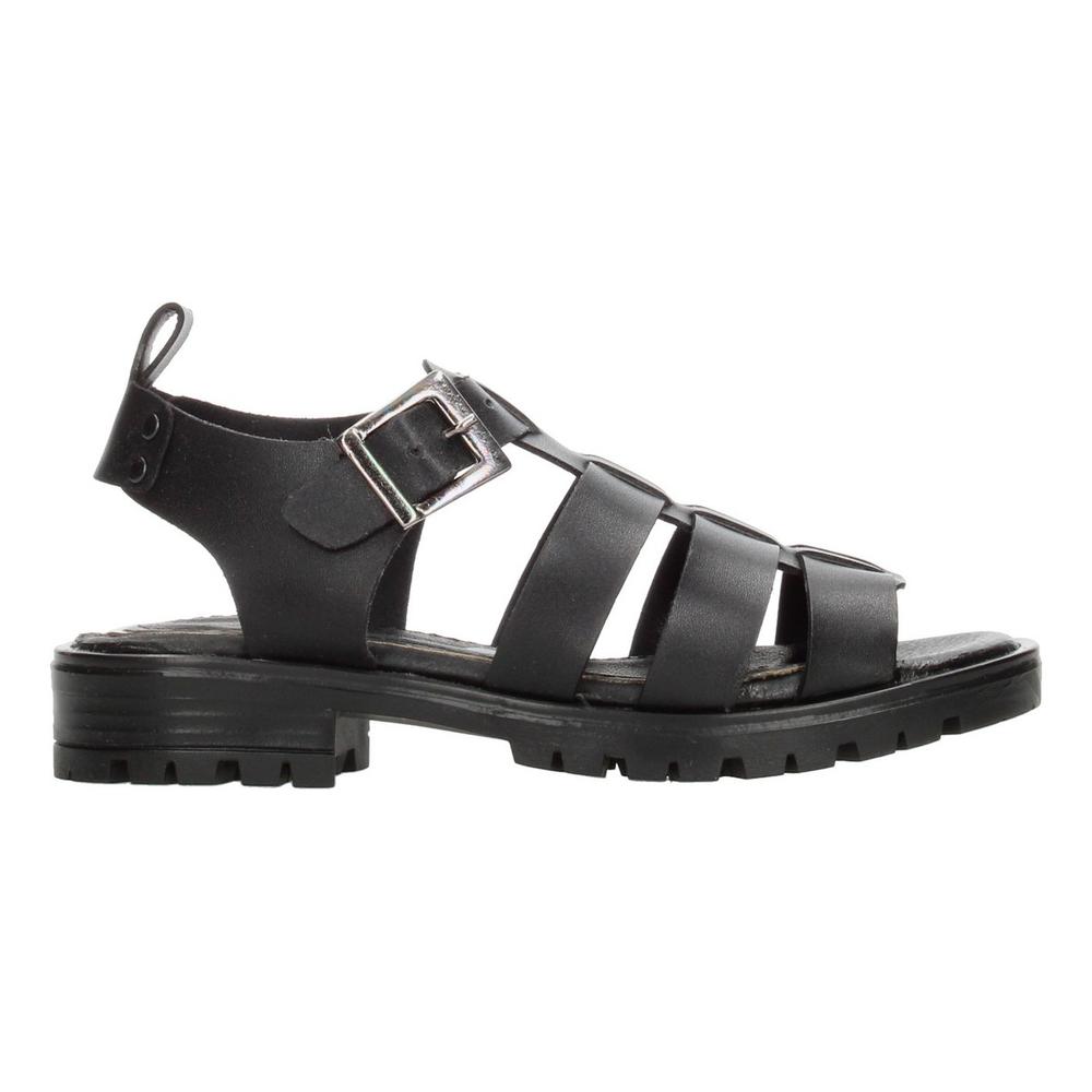 Sandalias Blasito Negro Para Niña [bla72] Ocre