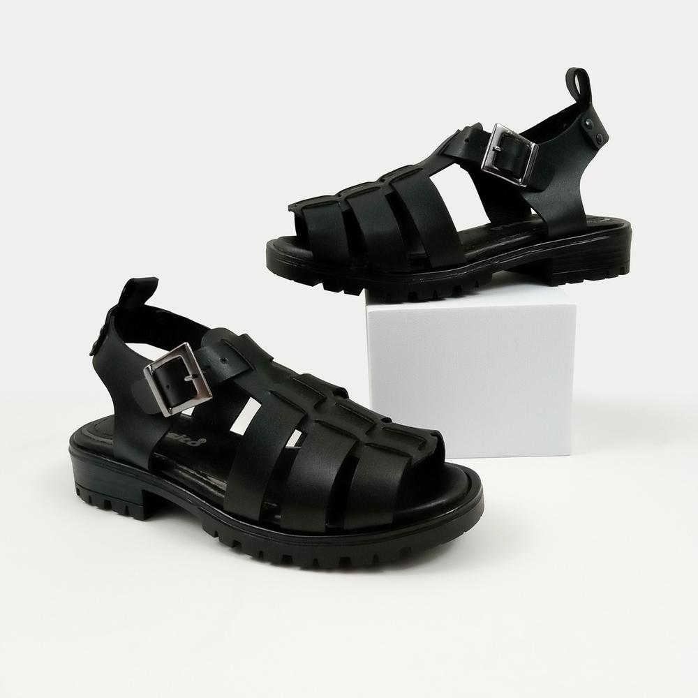 Foto 7 | Sandalias Blasito Negro Para Niña [bla72] Ocre