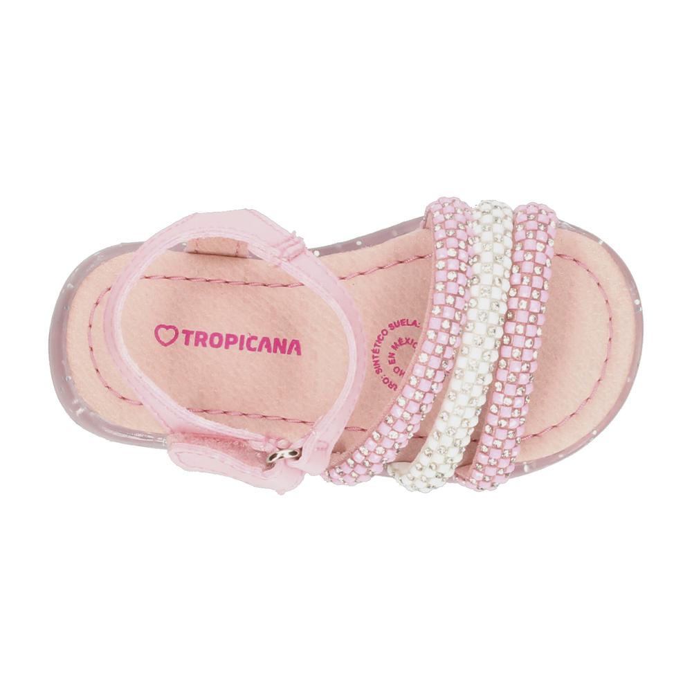 Foto 9 pulgar | Sandalias Tropicana Rosa Para Niña T15-18[tro1535] Rosa
