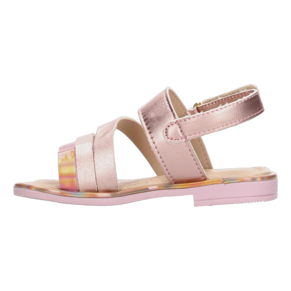 Foto 6 pulgar | Sandalias Bajas Niña Jakuna Rose Gold Infantil Con Ajuste Rosa