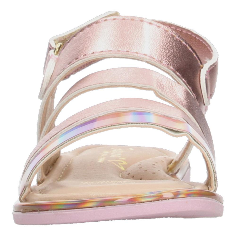 Foto 7 pulgar | Sandalias Bajas Niña Jakuna Rose Gold Infantil Con Ajuste Rosa