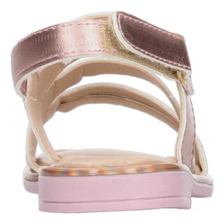 Foto 7 | Sandalias Bajas Niña Jakuna Rose Gold Infantil Con Ajuste Rosa