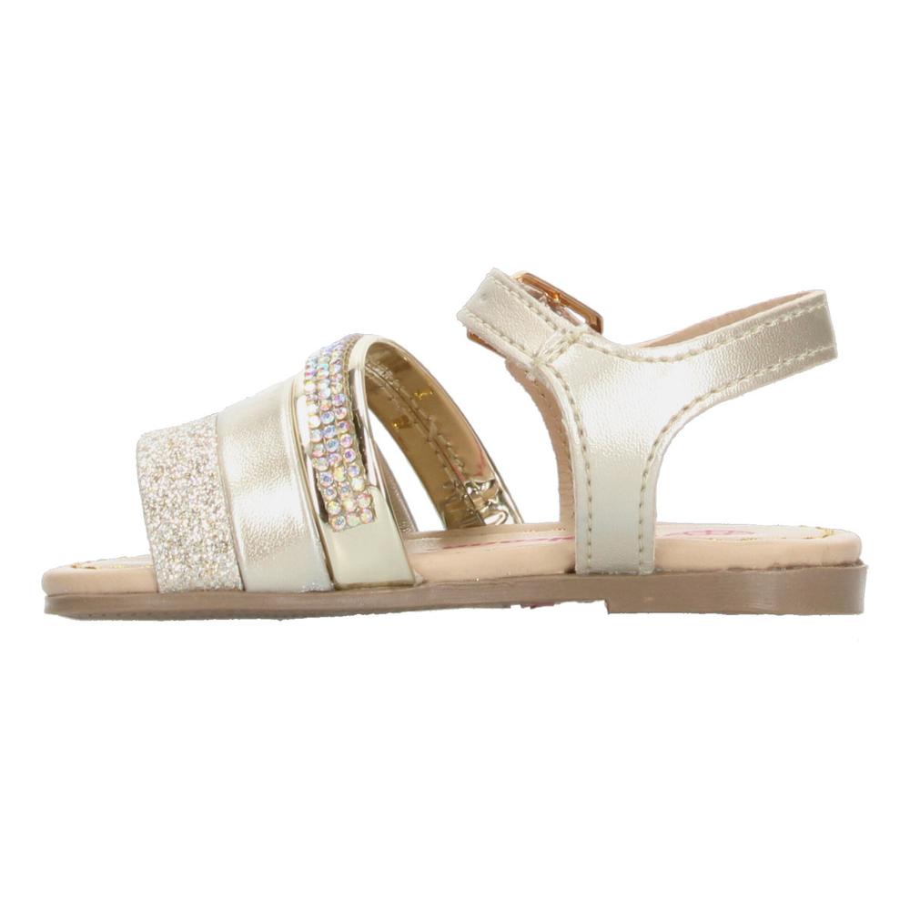Foto 4 pulgar | Sandalias Tropicana Dorado Para Niña [tro1436] Dorado