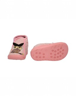 Foto 3 | Botas De Frio Baby Room Para Niñas Con Diseño De Buha Rosa, Suela Antiderrapante