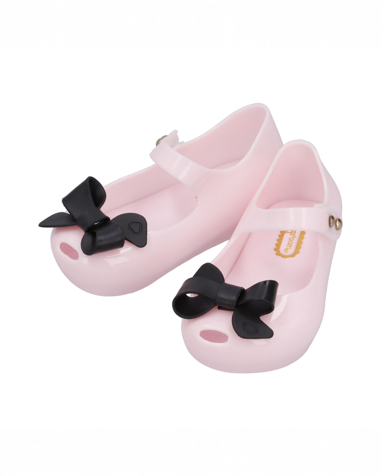 Foto 2 pulgar | Zapato Baby Room de Plástico Rosa con Moño para Niñas