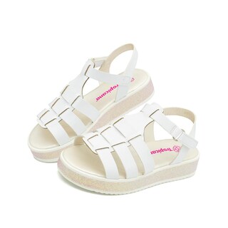 Foto 1 | Sandalias Para Niña Tropicana Casuales Moda Color Blanco Blanco